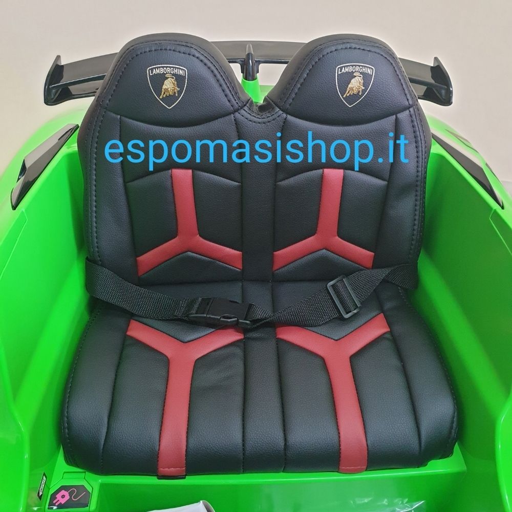 Lamborghini Aventador 12V – Sedile in Pelle, Luci LED e Connessione MP3