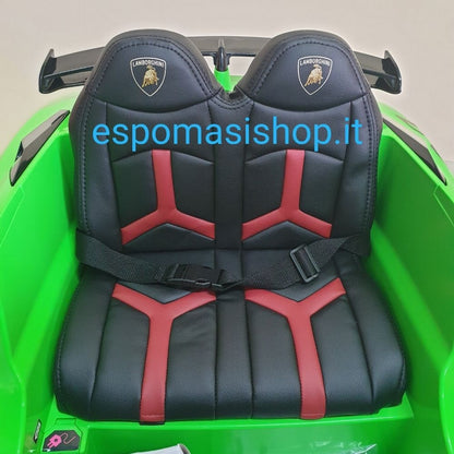 Lamborghini Aventador 12V – Sedile in Pelle, Luci LED e Connessione MP3