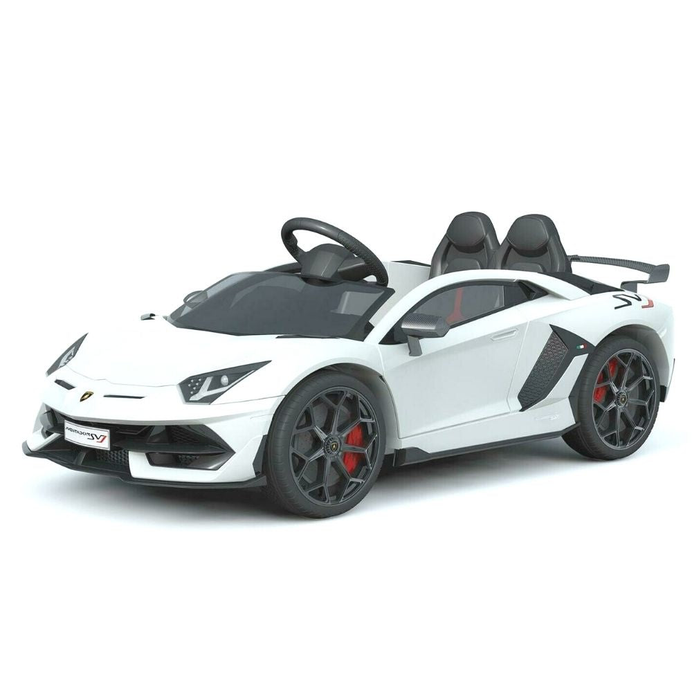 Lamborghini Aventador 12V – Sedile in Pelle, Luci LED e Connessione MP3