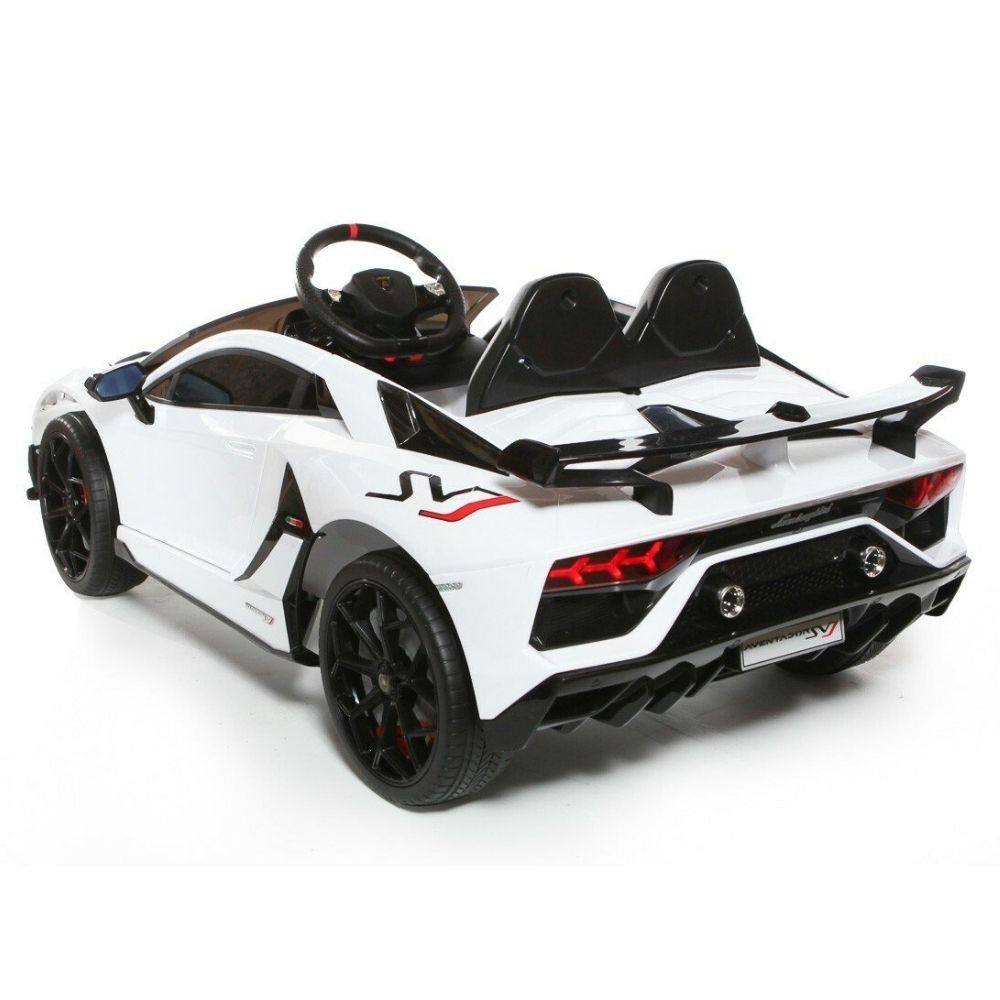 Lamborghini Aventador 12V – Sedile in Pelle, Luci LED e Connessione MP3