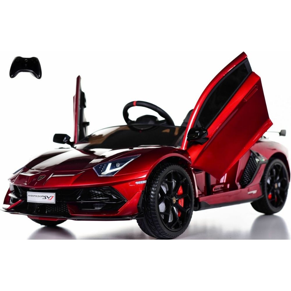 Lamborghini Aventador 12V – Sedile in Pelle, Luci LED e Connessione MP3