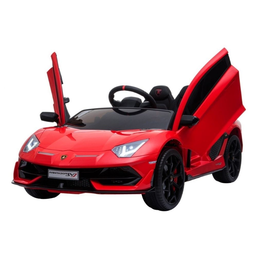 Lamborghini Aventador 12V – Sedile in Pelle, Luci LED e Connessione MP3