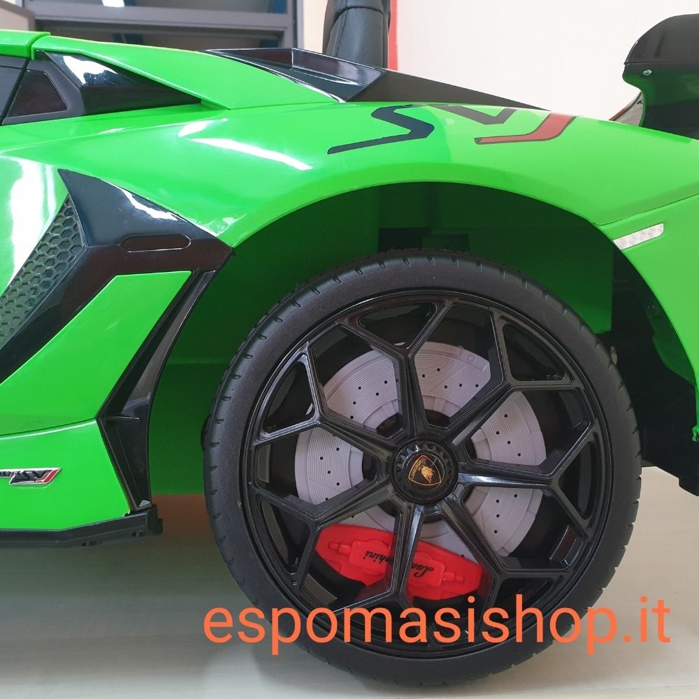 Lamborghini Aventador 12V – Sedile in Pelle, Luci LED e Connessione MP3