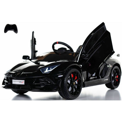 Lamborghini Aventador 12V – Sedile in Pelle, Luci LED e Connessione MP3
