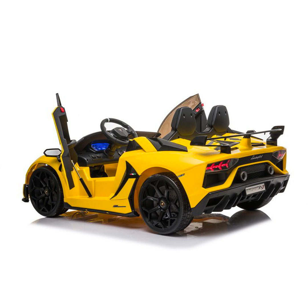Lamborghini Aventador Macchina Elettrica per Bambini 24v Full Optional 2 posti Extralarge con DRIFTING
