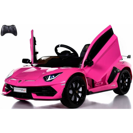 Lamborghini Aventador 12V – Sedile in Pelle, Luci LED e Connessione MP3