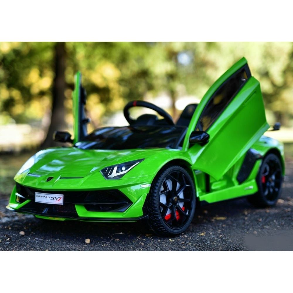 Lamborghini Aventador 12V – Sedile in Pelle, Luci LED e Connessione MP3