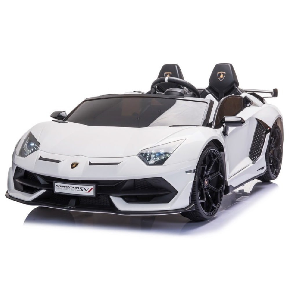 Macchina elettrica per bambini Lamborghini Aventador Full Optional con batteria da 24v e due motori da 45W 