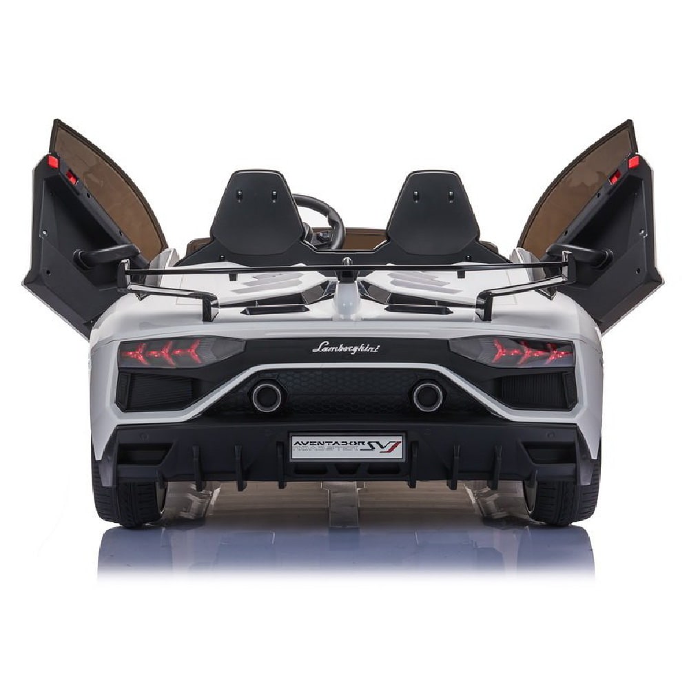 Macchina elettrica per bambini Lamborghini Aventador Full Optional con batteria da 24v e due motori da 45W 