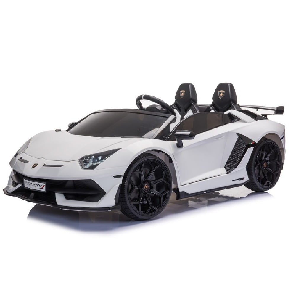 Macchina elettrica per bambini Lamborghini Aventador Full Optional con batteria da 24v e due motori da 45W 