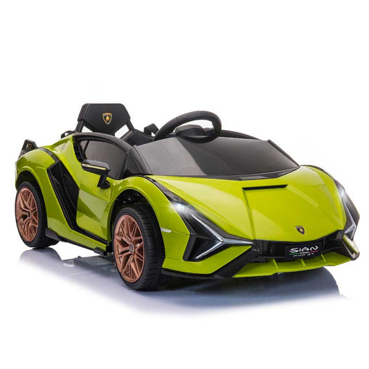 Lamborghini Sian Electric Car for Children Official Product with TV Touch