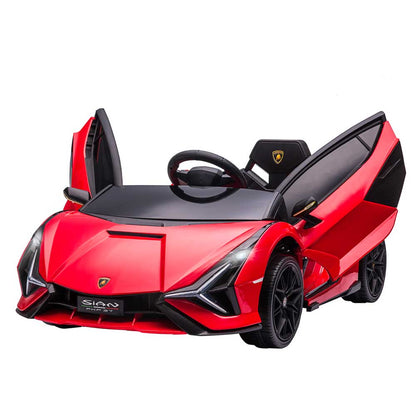 Lamborghini Sian Macchina Elettrica per Bambini Prodotto Ufficiale con TV Touch