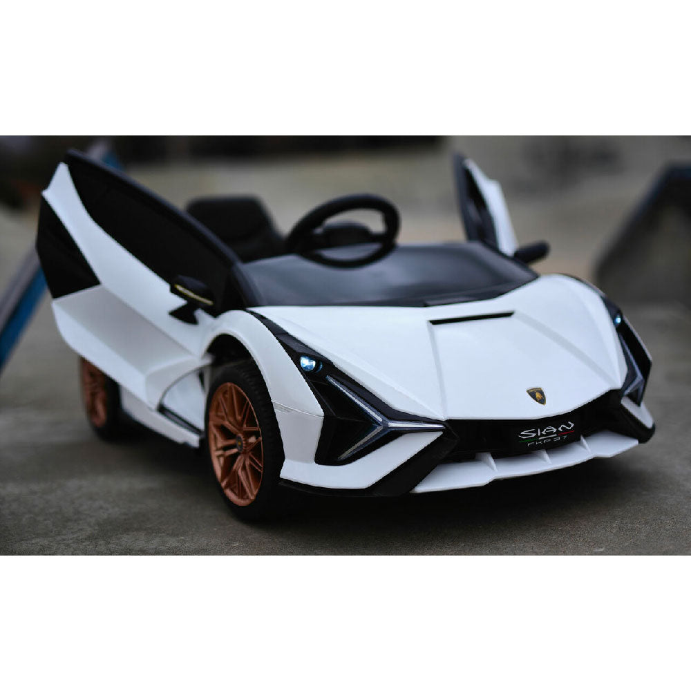 Lamborghini Sian Coche Eléctrico para Niños Producto Oficial con TV Touch