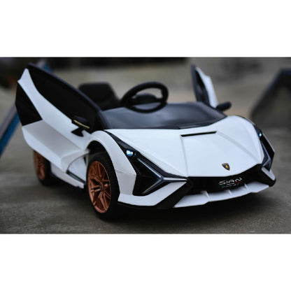 Lamborghini Sian Coche Eléctrico para Niños Producto Oficial con TV Touch