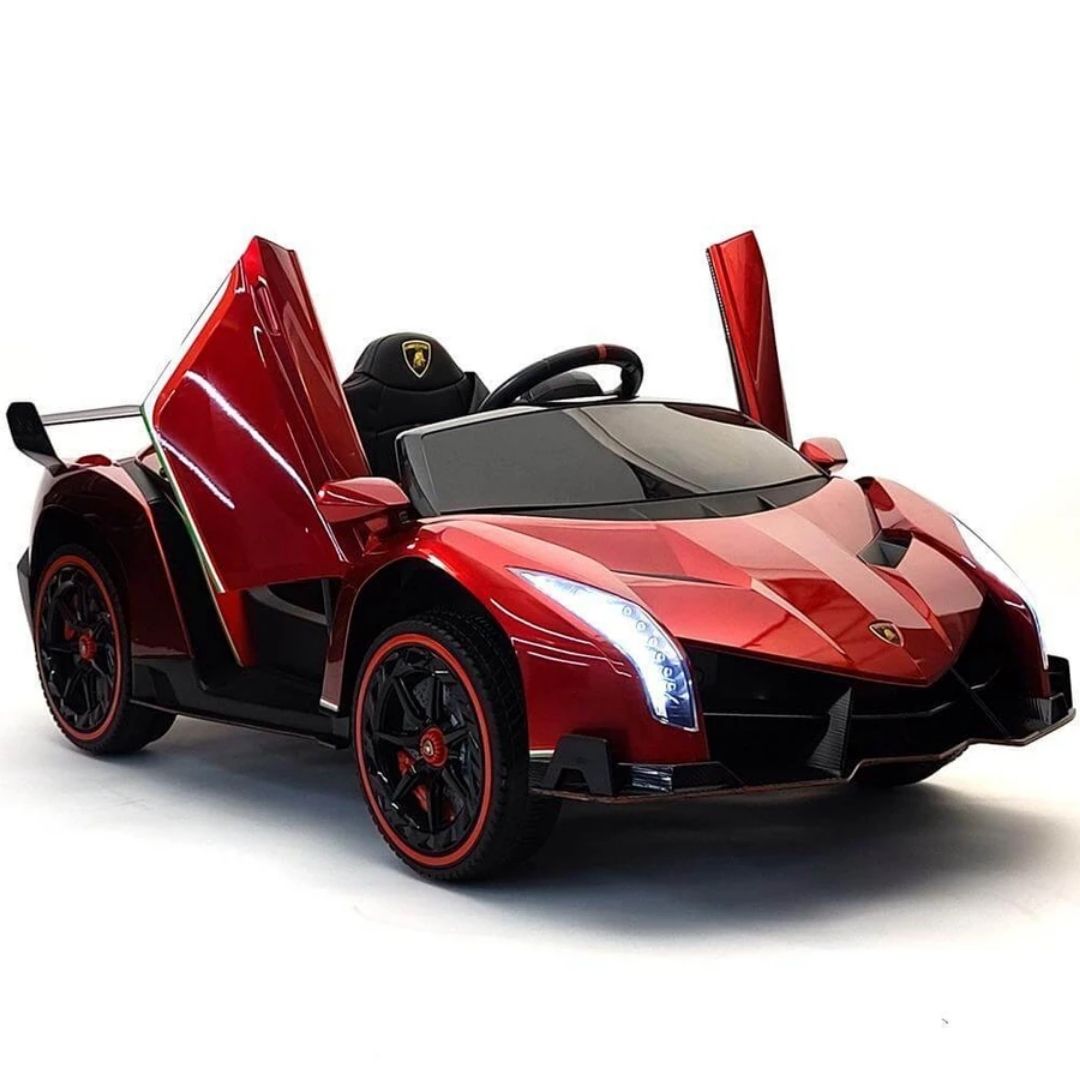 Lamborghini Veneno Macchina Elettrica per Bambini 24v Extralarge Full Optional con TV Touch 2 Posti