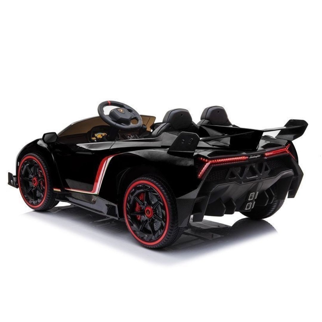 Lamborghini Veneno Macchina Elettrica per Bambini 24v Extralarge Full Optional con TV Touch 2 Posti