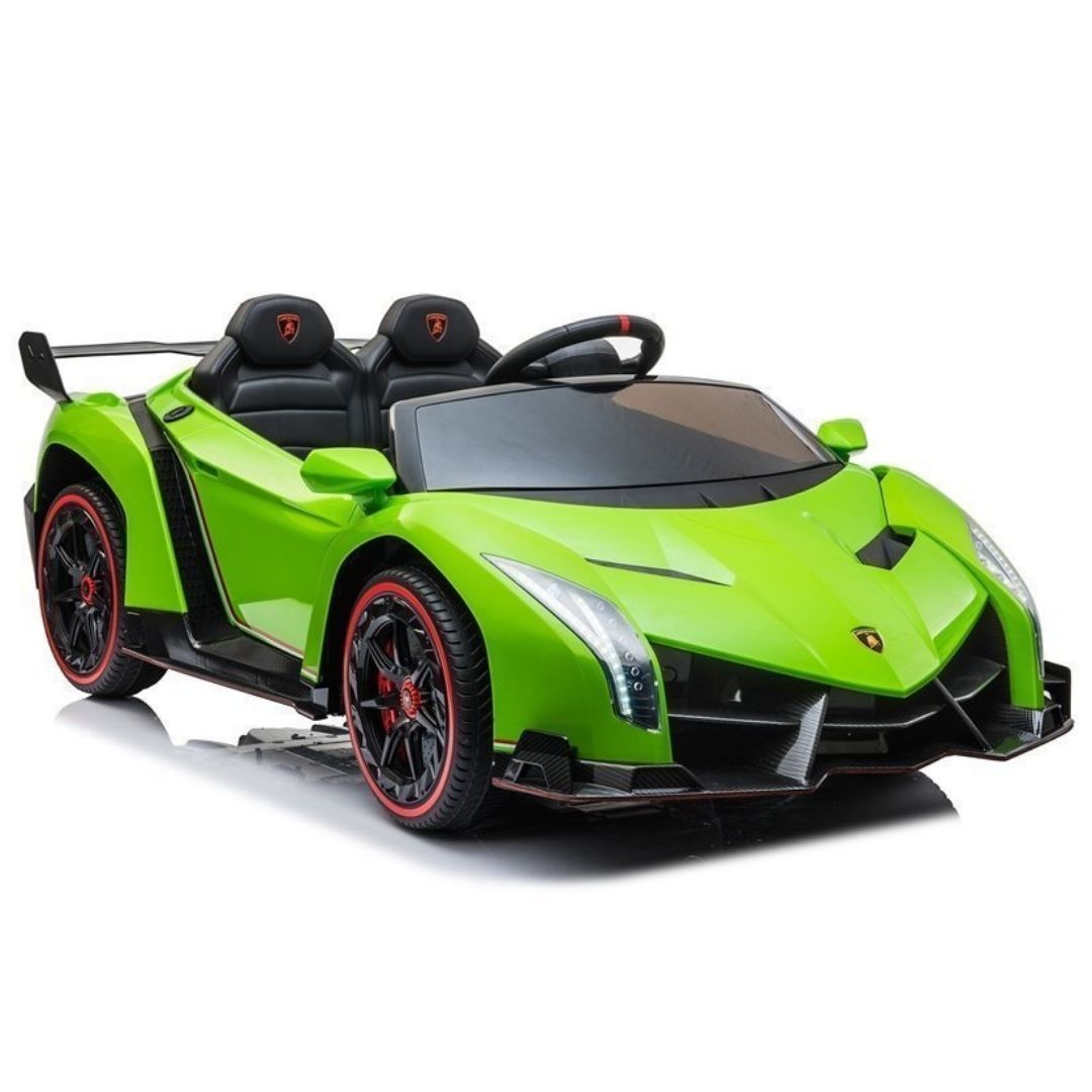 Lamborghini Veneno Macchina Elettrica per Bambini 24v Extralarge Full Optional con TV Touch 2 Posti