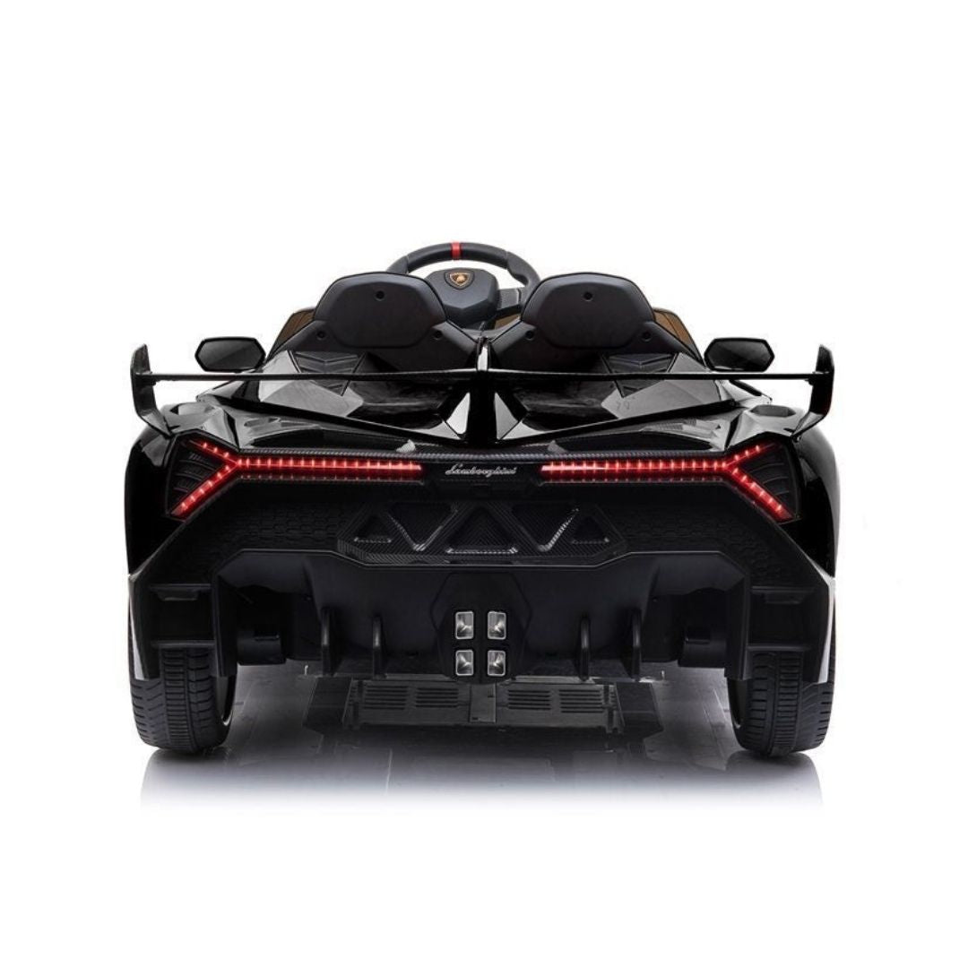 Lamborghini Veneno Macchina Elettrica per Bambini 24v Extralarge Full Optional con TV Touch 2 Posti