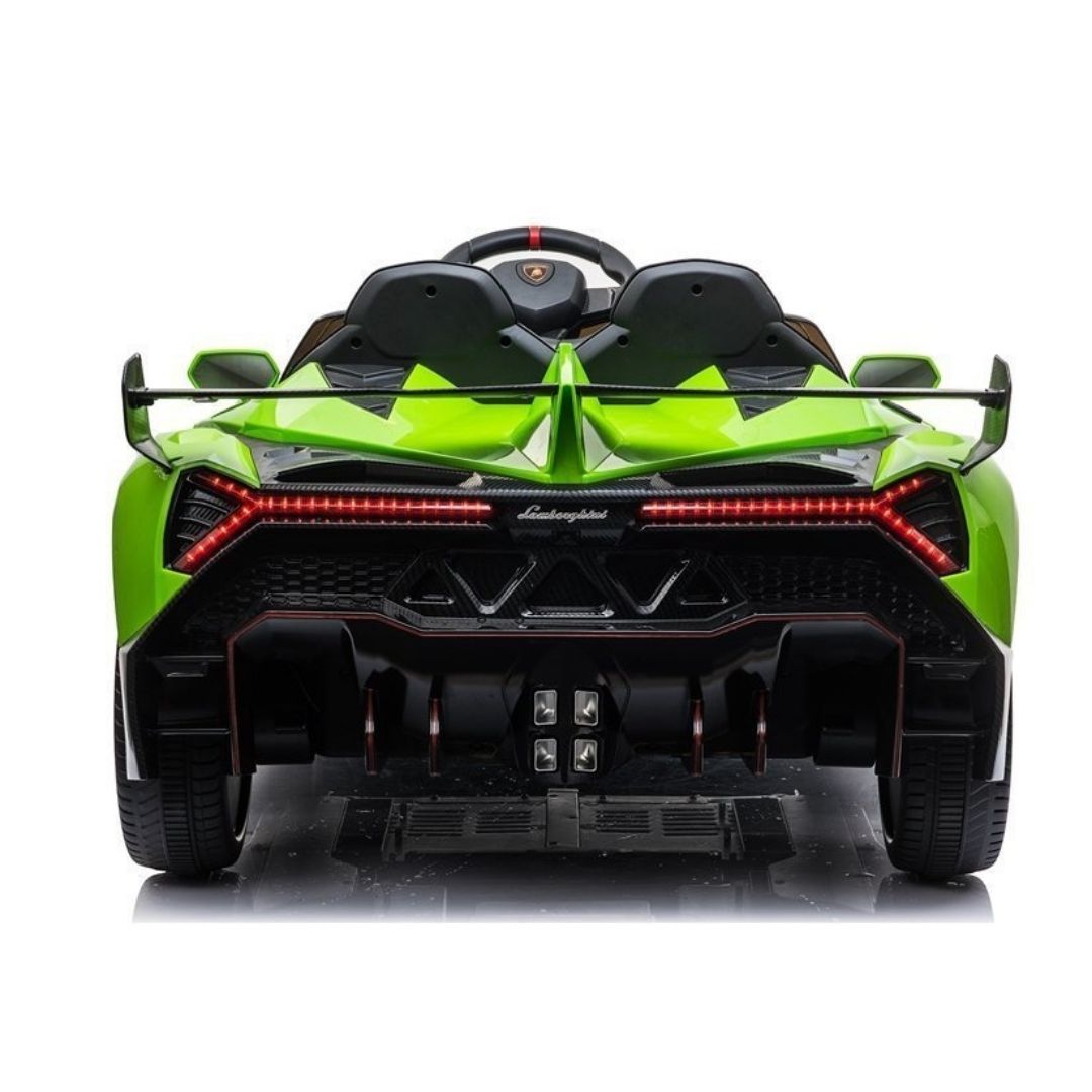 Lamborghini Veneno Macchina Elettrica per Bambini 24v Extralarge Full Optional con TV Touch 2 Posti