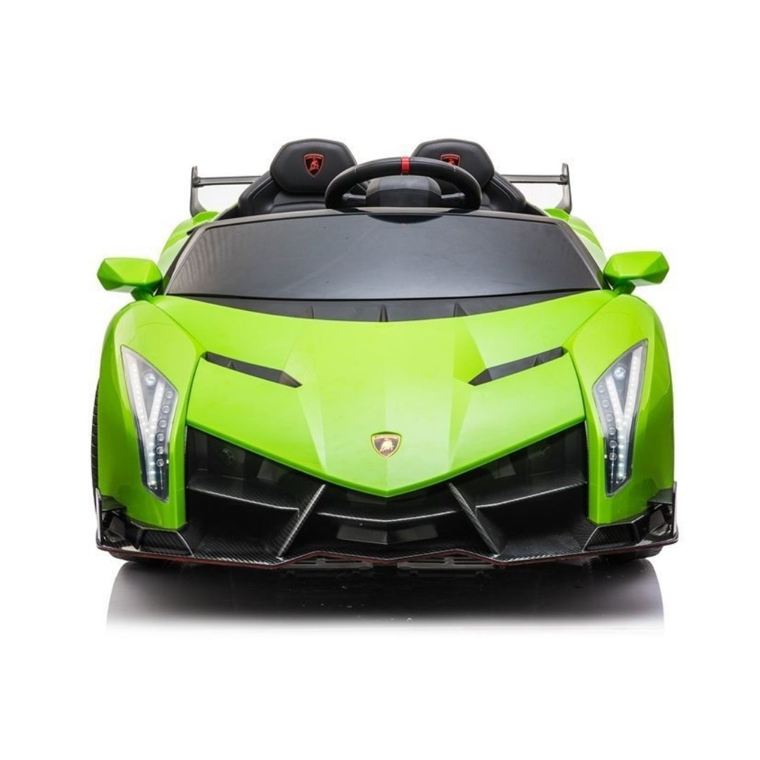 Lamborghini Veneno Macchina Elettrica per Bambini 24v Extralarge Full Optional con TV Touch 2 Posti