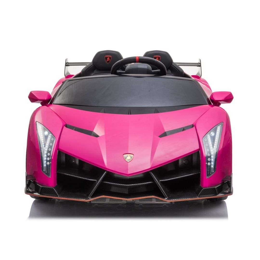 Lamborghini Veneno Macchina Elettrica per Bambini 24v Extralarge Full Optional con TV Touch 2 Posti