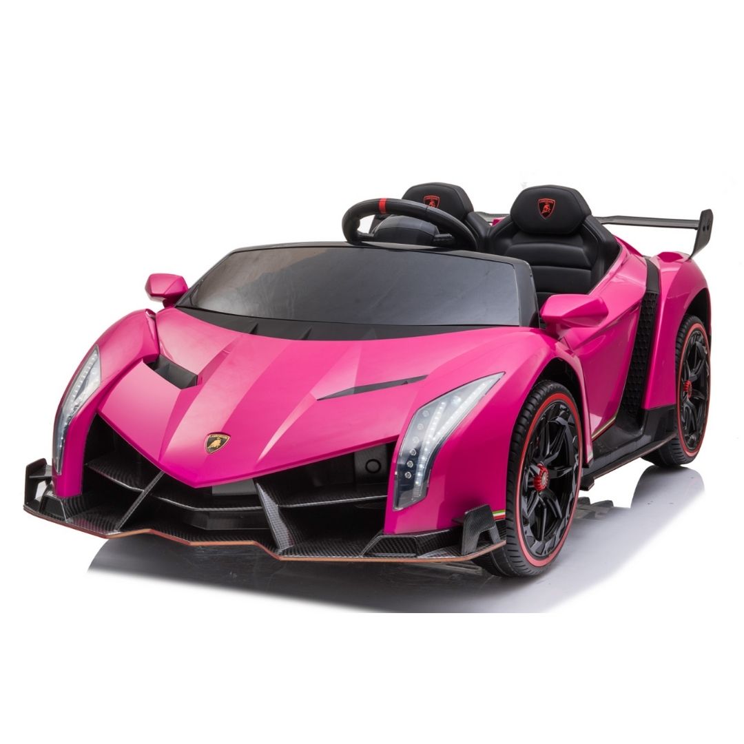 Lamborghini Veneno Macchina Elettrica per Bambini 24v Extralarge Full Optional con TV Touch 2 Posti