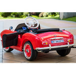 BMW 507: auto d'epoca per bambini / macchina elettrica bimbi telecomandata  12V