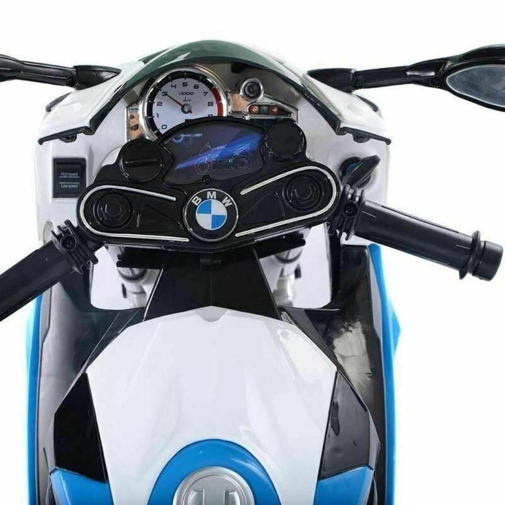 BMW Super Sport S1000 RR Electric Motorcycle for Children 12v Full Optional