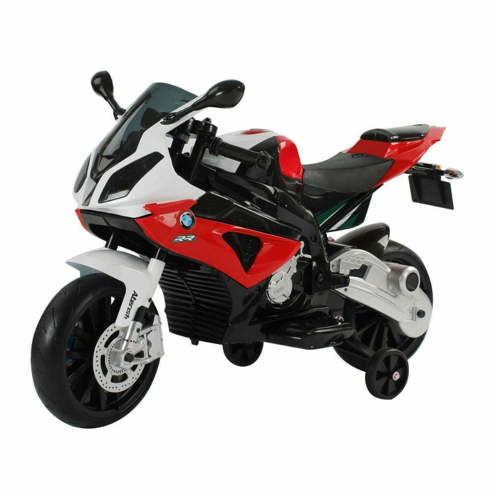 BMW Super Sport S1000 RR Electric Motorcycle for Children 12v Full Optional