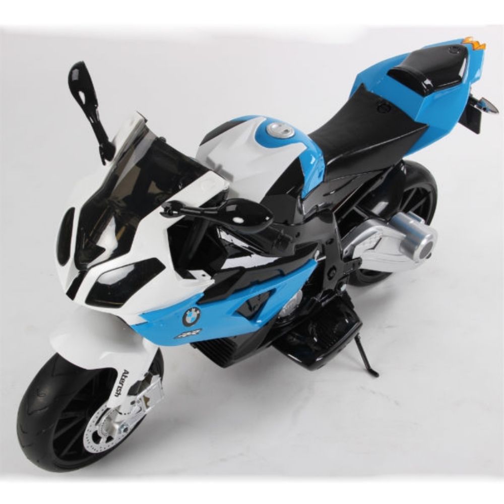 BMW Super Sport S1000 RR Electric Motorcycle for Children 12v Full Optional