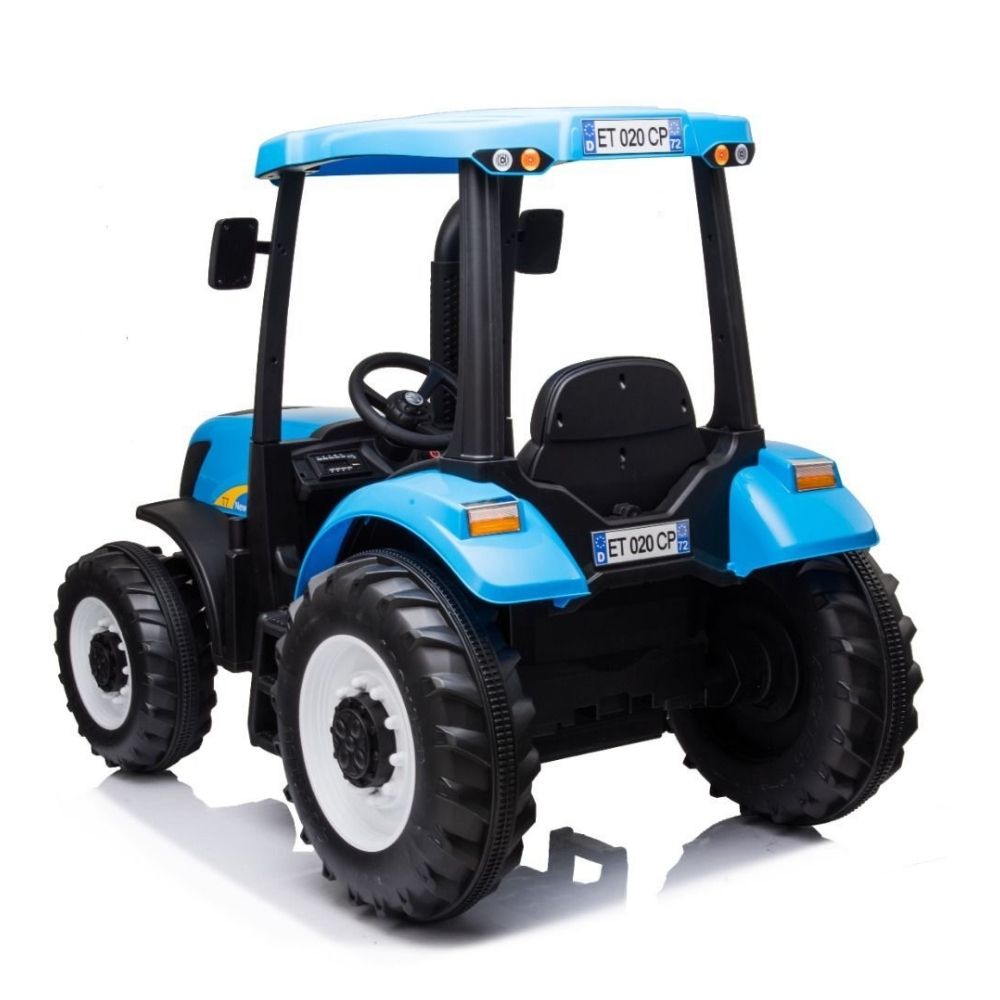 New Holland Big Trattore Elettrico per Bambini 12v Prodotto Ufficiale