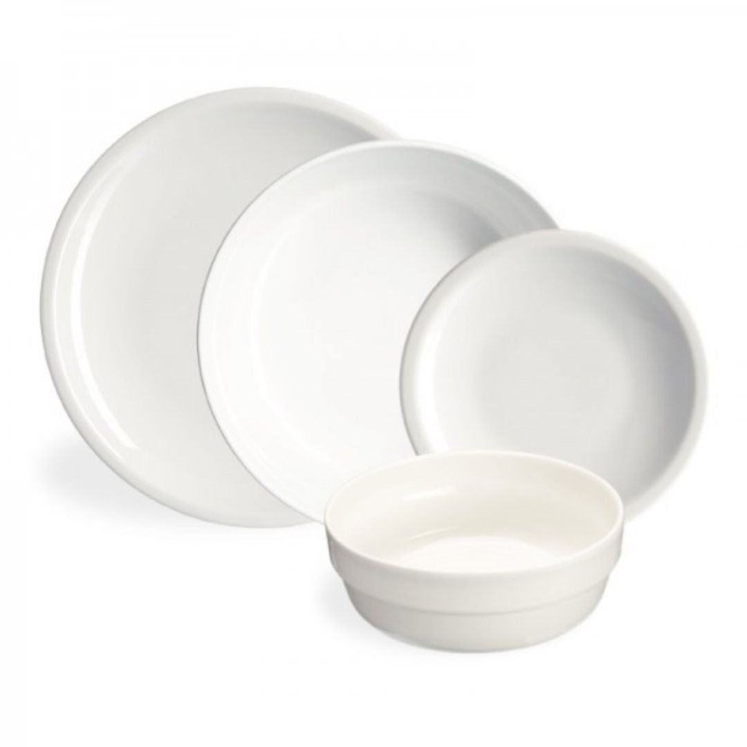 Plato Saturnia Roma Line Blanco