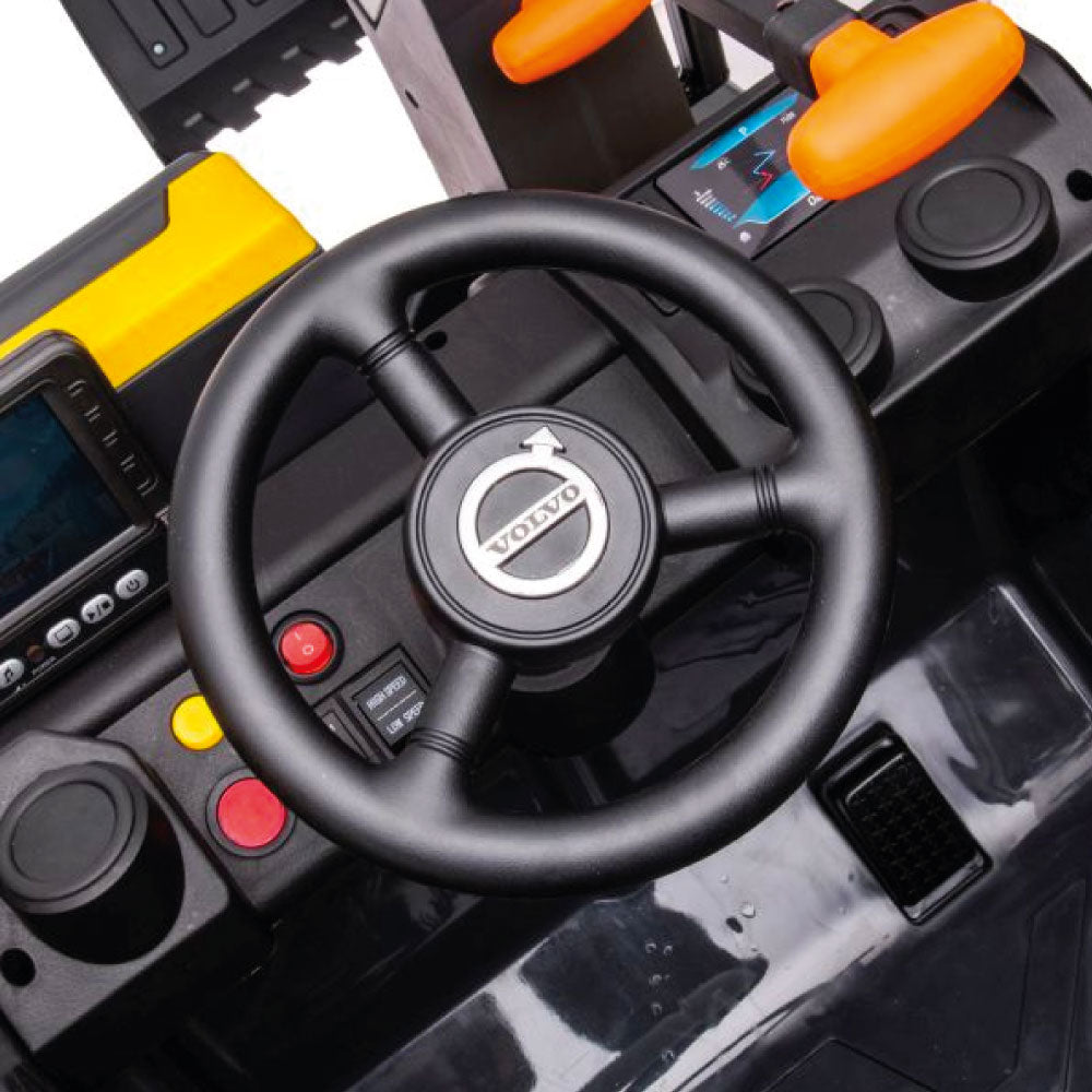 Volvo DK-VEE Scavatore Elettrico per Bambini con TV Touch Screen 24v