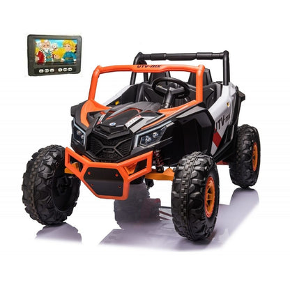 Coche eléctrico Thunder UTV para niños 24v 4x4 Motores potentes opcionales completos de 60W