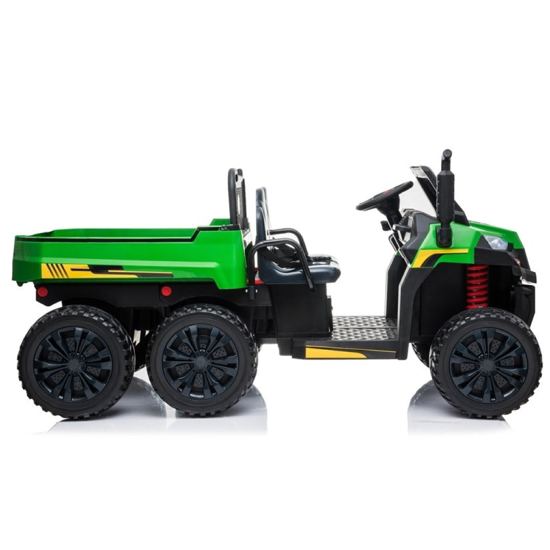 NEW Overland Electric Tractor for Children with Trailer 24v Full Optional 4 Wheels 200w Extralarge